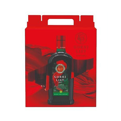 Gorki List Geschenkbox mit 2 Gläser - 28 % vol. - 0.7 l