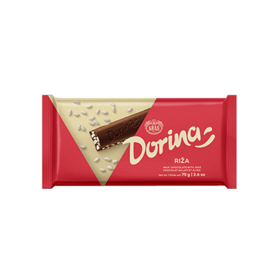 Kras Dorina Schokolade mit Puffreis - 75 g