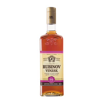 Rubin Vinjak/Brandwein - 40 % vol. - 1 l