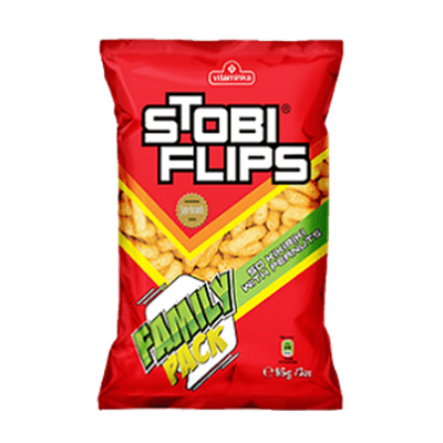 Stobi Erdnussflips - 85 g
