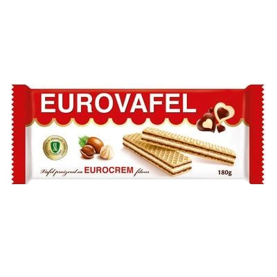 Takovo Eurowaffeln mit Eurocrem gefüllt - 180 g