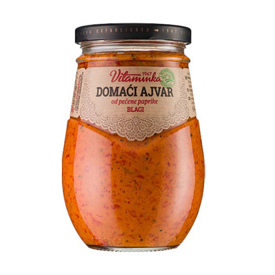 Vitaminka Ajvar Hausgemacht mild - 535 g