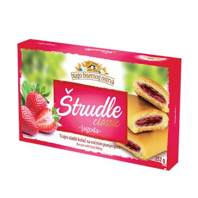 Zitoprerada Strudeln mit Erdbeere 252 g