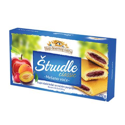 Zitoprerada Strudeln mit Früchte Mix 252 g