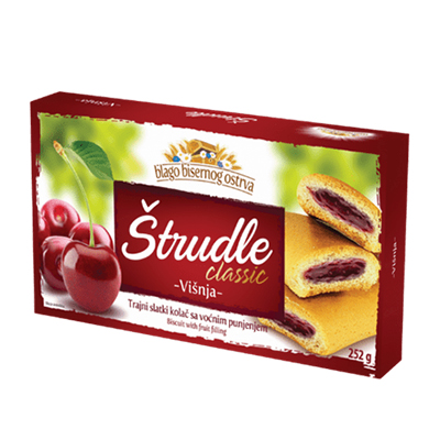 Zitoprerada Strudeln mit Preiselbeeren - 252 g