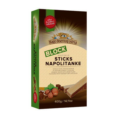 Zitoprerada Waffeln mit Haselnuss Posno - 400 g