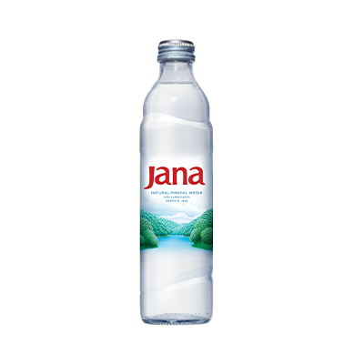 Jana Quellwasser - im Glas - 0.33 l