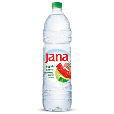 Jana Quellwasser - mit Erbeere-Guava - 1.5 l