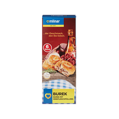 Mlinar Burek Mit Rindfleisch - 600 g
